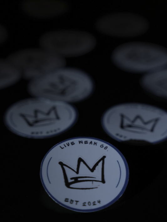 Clear Badge Sticker